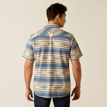 Ariat Hebastian Retro Fit Shirt (Sandshell) Size XL