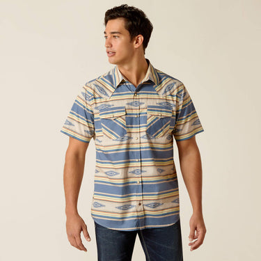 Ariat Hebastian Retro Fit Shirt (Sandshell) Size XL