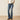 Mid Rise Allison Boot Cut Jeans 34 Short