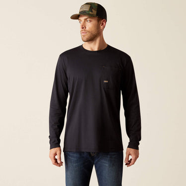 Ariat Rebar Workman Chrome Skull T-Shirt (Black) Size XL