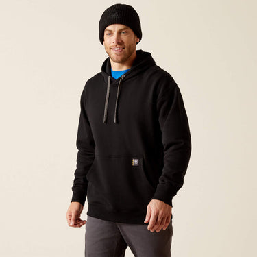 Ariat Rebar Workman Moto Eagle Hoodie (Black) Size XL