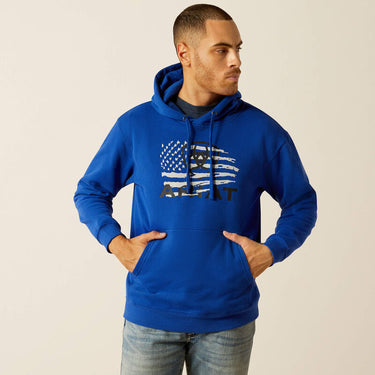 Ariat Breakthru Hoodie (Blue) Size XXXL