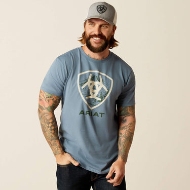 Ariat Rocky Peak T-Shirt (Light Denim) Size L