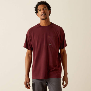 Ariat Rebar Heat Fighter Wired T-Shirt (Malbec) Size XL