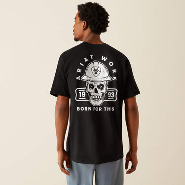 Ariat Rebar Cotton Strong Hardhead T-Shirt (Black) Size M