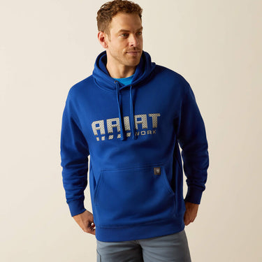 Ariat Rebar Workman Drive Hoodie (Sodalite Blue) Size XXL