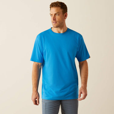 Ariat Rebar Cotton Strong Standard T-Shirt (French Blue) Size XLT