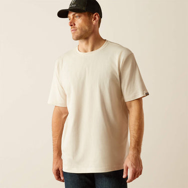 Ariat Rebar Cotton Strong Standard T-Shirt (Moonbeam) Size XXL