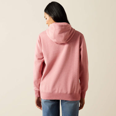 Ariat Logo 2.0 Hoodie (Rose Wine) Size XL