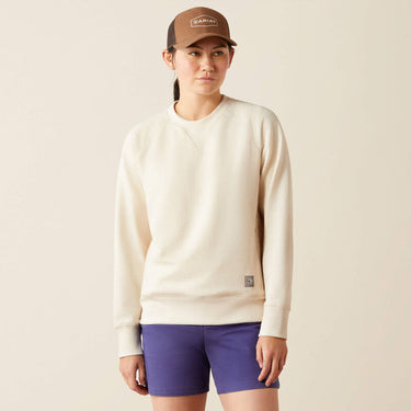 Ariat Rebar Workman Washed Fleece Sweatshirt (Sun Kissed Heather) Size XL