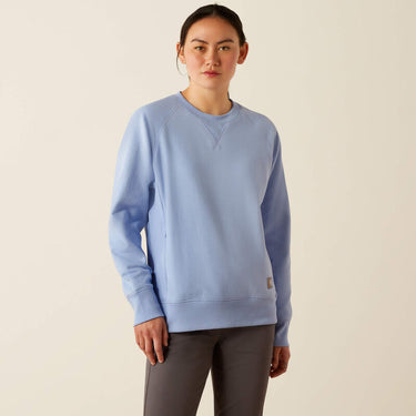 Ariat Rebar Workman Washed Fleece Sweatshirt (Lavender Lustre) Size L