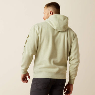 Ariat Logo Hoodie (Sage Heather) Size XXL