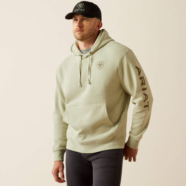 Ariat Logo Hoodie (Sage Heather) Size XXL