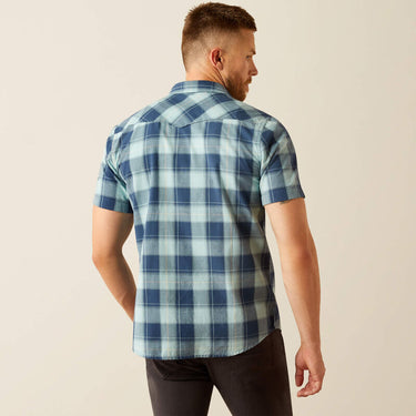 Ariat Hersh Retro Fit Shirt (Blue) Size L