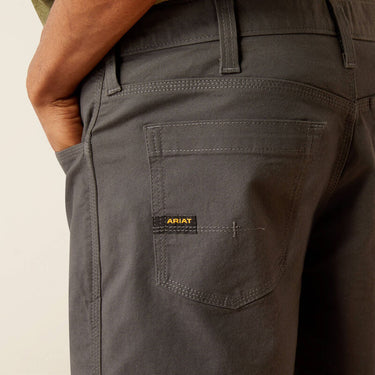 Ariat Rebar DuraStretch Made Tough 8" Short (Grey) Size 35