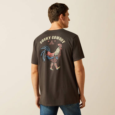 Ariat Cowboy Cocky T-Shirt (Black) Size L