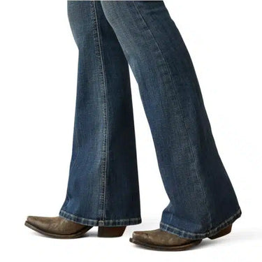Ariat Women's Perfect Rise Flare Jeans (Indigo) Size 34S