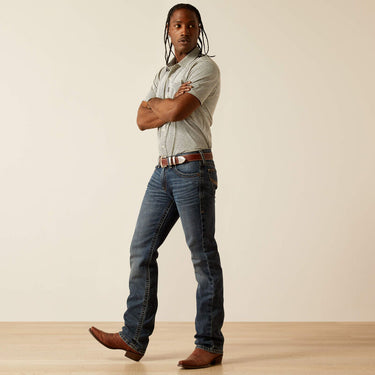 Ariat M7 Slim Handley Straight Leg Jeans (Dark Wash) Size 30X30