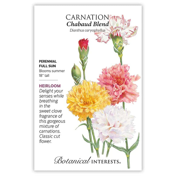 Load image into Gallery viewer, Chabaud Blend Carnation Seeds
