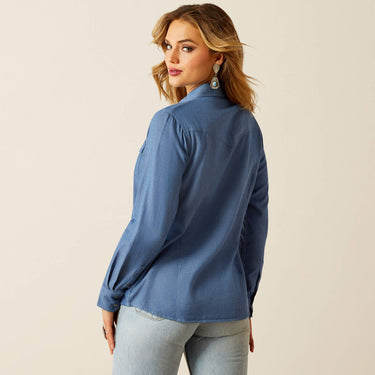 Ariat Everyday Western Shirt (Light Chambray) Size XL