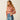 Ariat Amara Shirt (Peach Plaid) Size XL