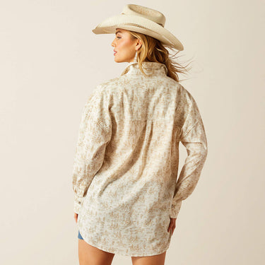 Ariat Poppy Summer Overshirt Shirt (Comic Toile) Size XL