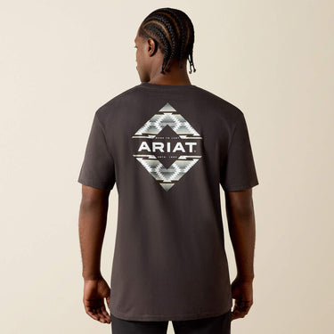 Ariat Diamond Canyon Classic Fit T-Shirt (Vintage Black) Size L