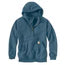 Carhartt Rain Defender® Loose Fit Heavyweight Quarter-Zip Hoodie (Storm Blue Heather) Size 3XLT