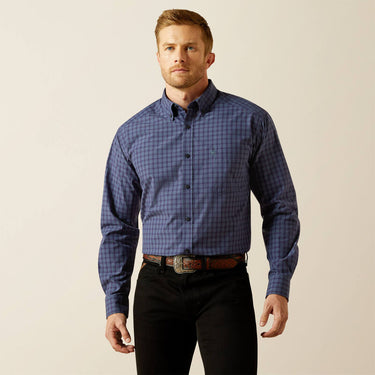 Ariat Pro Series Tate Classic Fit Shirt (Navy) Size L