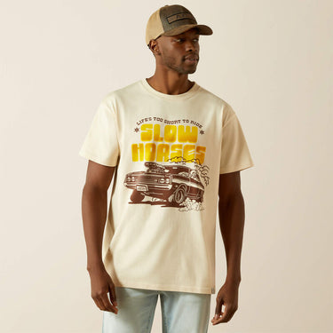 Ariat Sendero Slow Horses T-Shirt (Sandshell) Size L
