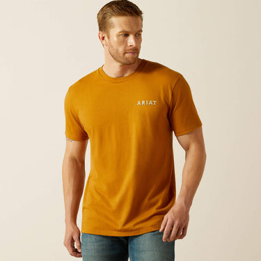 Ariat Scorpion Seal T-Shirt (Bone Brown) Size L