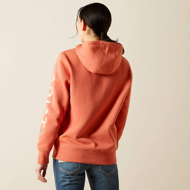 Ariat Rebar Graphic Hoodie (Aragon Heather/Cameo) Size L