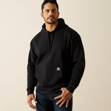 Ariat Rebar Workman Bare Knuckle Hoodie (Black) Size L
