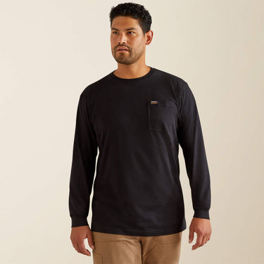 Ariat Rebar Cotton Strong Hardhead T-Shirt (Black) Size L