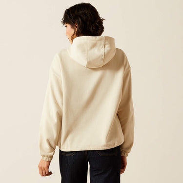 Ariat Essential Sendero Yeehaw Hoodie (Oyster Grey) Size L