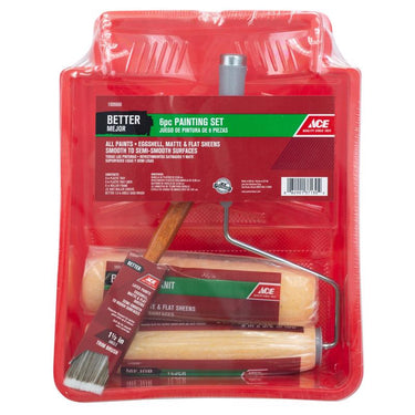 Ace Better Plastic 10 in. W X 13 in. L Paint Tray Set