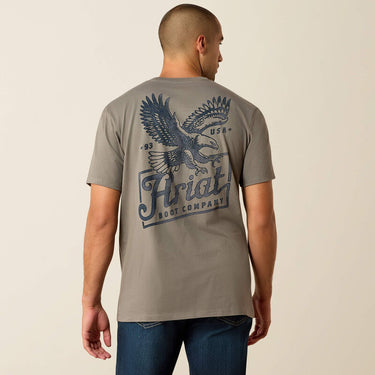 Ariat Paintriot Classic Fit T-Shirt (Smoked Pearl) XL