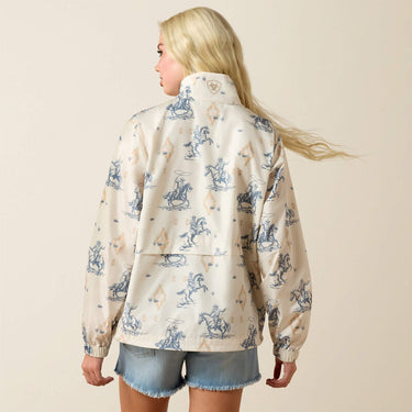 Ariat Whisper Pullover Jacket (Southwest Rodeo) Size L