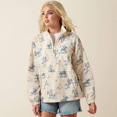 Ariat Whisper Pullover Jacket (Southwest Rodeo) Size L