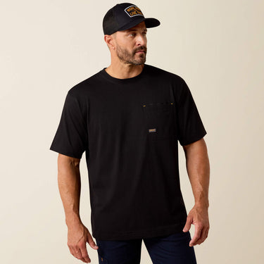 Ariat Rebar Workman Graveyard T-Shirt (Black) Size M