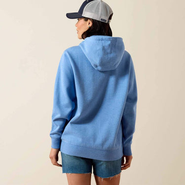 Ariat Logo 2.0 Hoodie (Ultramarine Heather) Size M
