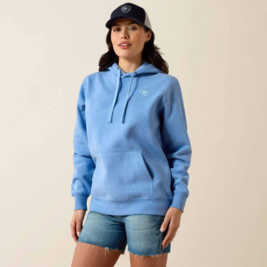 Ariat Logo 2.0 Hoodie (Ultramarine Heather) Size M