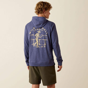 Ariat Lightweight Retro Hoodie (Nightshadow) Size M