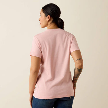 Ariat Rebar Cotton Strong Space Dyed T-Shirt (Fusion Punch) Size M