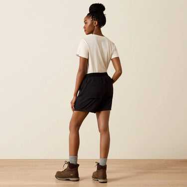 Ariat Rebar Perfect Rise Workflow Ultralight 5" Shorts (Black) Size M