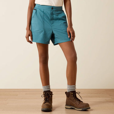 Ariat Rebar Perfect Rise Workflow Ultralight 5" Shorts (Hydro) Size S