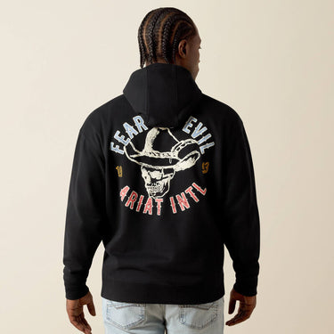 Ariat Stitched Skull Hoodie (Black) Size XXL