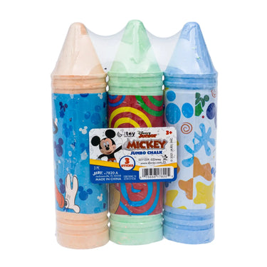 Disney Princess and Mickey Mouse Jumbo Chalk 3-Pack