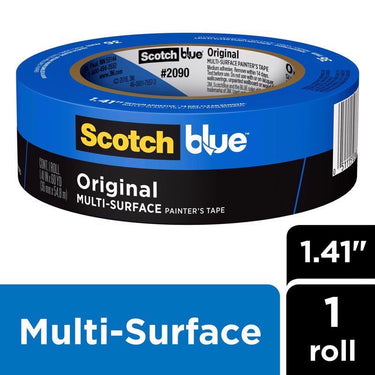 ScotchBlue 1.41 in. W X 60 yd L Blue Medium Strength Original Painter's Tape 1 pk