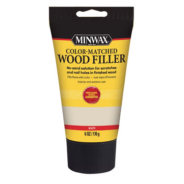 Minwax Color-Matched White Wood Filler 6 oz
